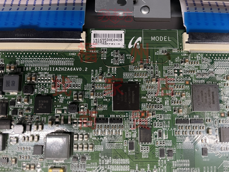 Sony 索尼 KD-75X7800F 开机黑屏有声音维修,Sony,索尼,KD-75X7800F,开机黑屏,有声音,维修,第13张